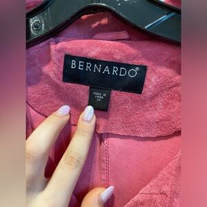 Genuine Suede Pink Jacket